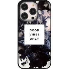 Coque iPhone 14 Pro - Marble Good Vibes Only
