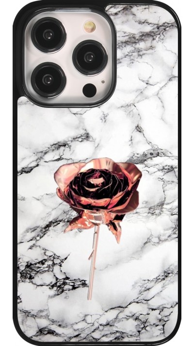 Coque iPhone 14 Pro - Marble Rose Gold