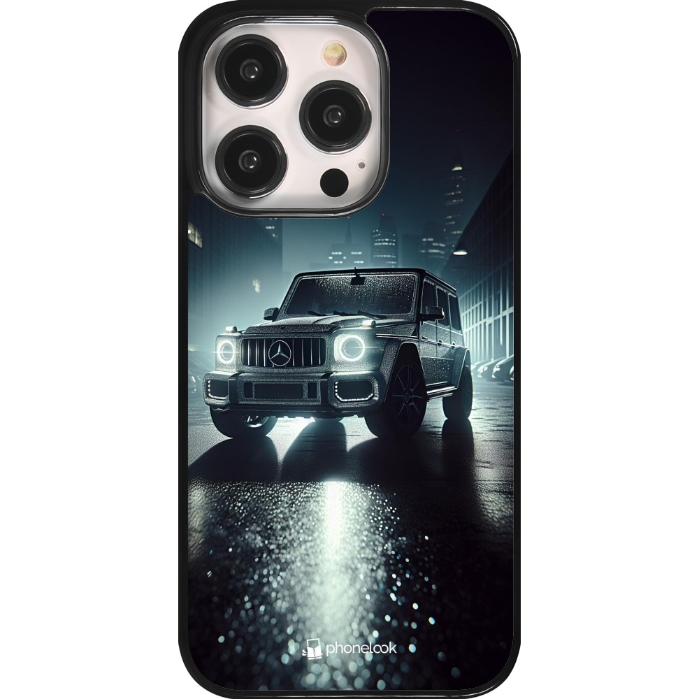 Coque iPhone 14 Pro - Mercedes G AMG Night