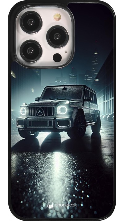 Coque iPhone 14 Pro - Mercedes G AMG Night