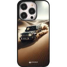 Coque iPhone 14 Pro - Mercedes G Drift Desert