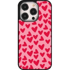 Coque iPhone 14 Pro - Mom 2024 petits coeurs