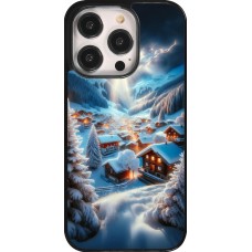 Coque iPhone 14 Pro - Mont Neige Lumière