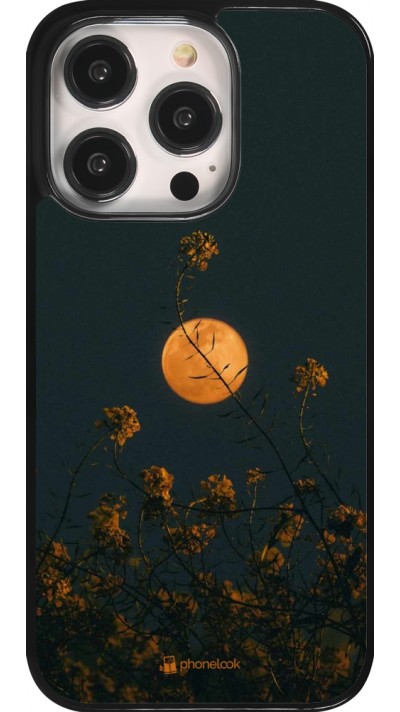 iPhone 14 Pro Case Hülle - Moon Flowers
