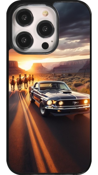 iPhone 14 Pro Case Hülle - Mustang 69 Grand Canyon