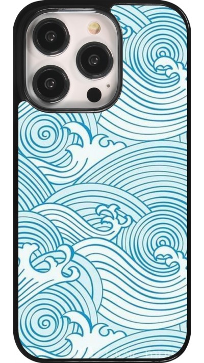 Coque iPhone 14 Pro - Ocean Waves