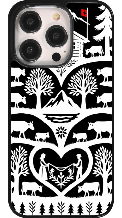 iPhone 14 Pro Case Hülle - Poya Schweiz 2 schwarz