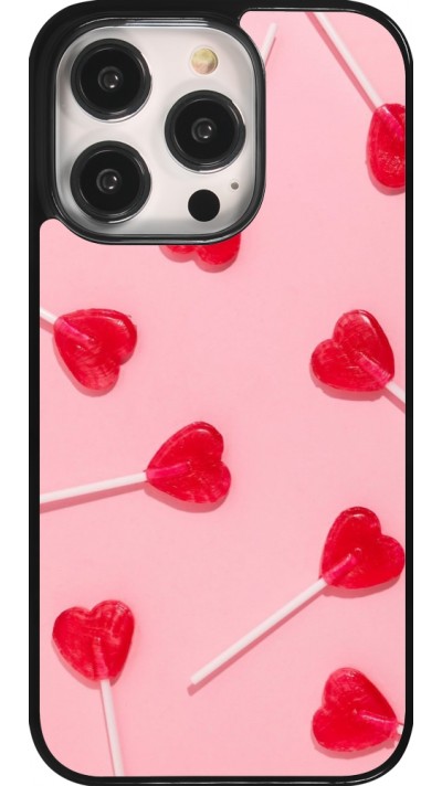 Coque iPhone 14 Pro - Saint Valentines Day 26 Lollipop