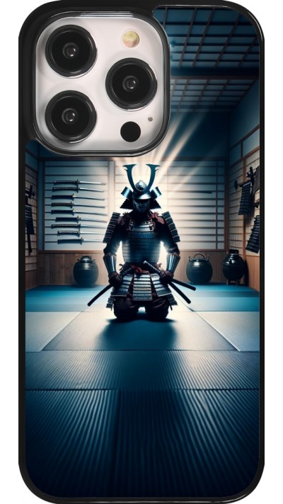 iPhone 14 Pro Case Hülle - Samurai im Gebet