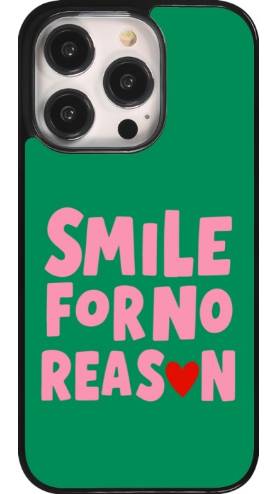 Coque iPhone 14 Pro - Smile for no reason 2026