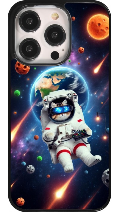 Coque iPhone 14 Pro - VR SpaceCat Odyssey
