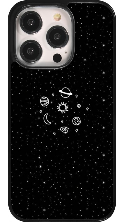 Coque iPhone 14 Pro - Space Doodle
