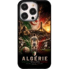 Coque iPhone 14 Pro - Football Algérie splash 2026