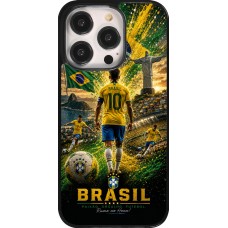 Coque iPhone 14 Pro - Football Brésil splash 2026