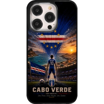 iPhone 14 Pro Case Hülle - Fussball Kap Verde splash 2026