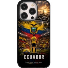 Coque iPhone 14 Pro - Football Équateur splash 2026