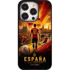 Coque iPhone 14 Pro - Football Espagne splash 2026