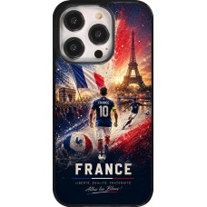 Coque iPhone 14 Pro - Football France splash 2026
