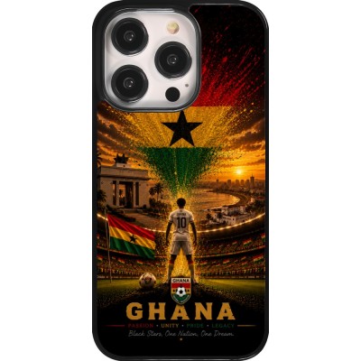 iPhone 14 Pro Case Hülle - Fussball Ghana splash 2026