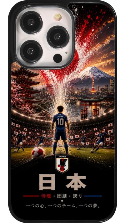 Coque iPhone 14 Pro - Football Japon splash 2026