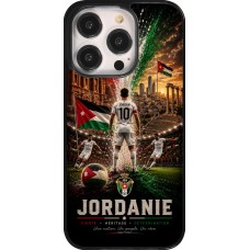 Coque iPhone 14 Pro - Football Jordanie splash 2026