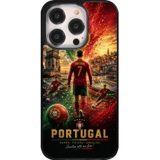 Coque iPhone 14 Pro - Football Portugal splash 2026