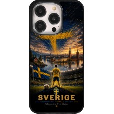 Coque iPhone 14 Pro - Football Suède splash 2026