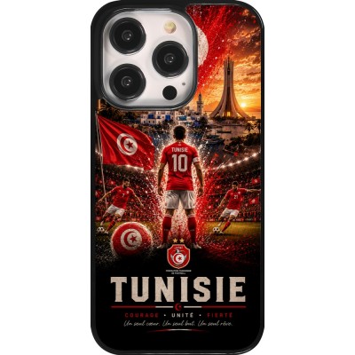 iPhone 14 Pro Case Hülle - Fussball Tunesien splash 2026