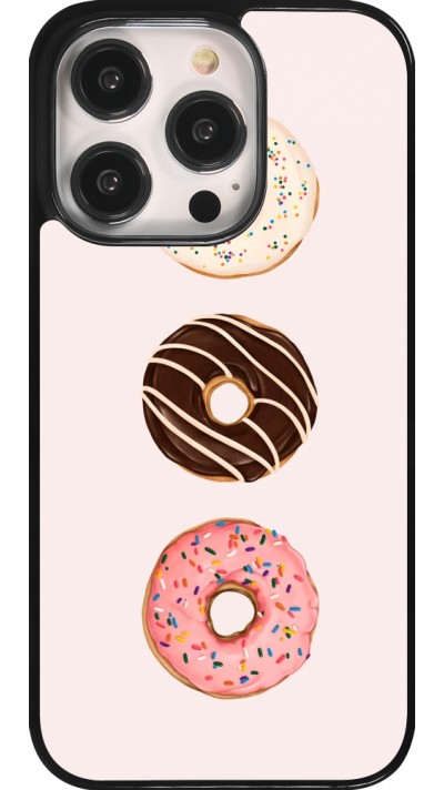 iPhone 14 Pro Case Hülle - Spring 23 donuts