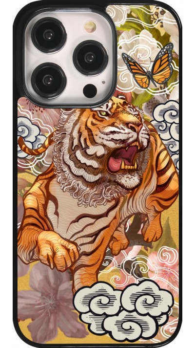 Coque iPhone 14 Pro - Spring 23 japanese tiger