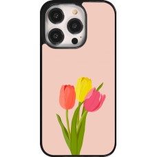 Coque iPhone 14 Pro - Spring 23 tulip trio