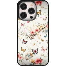 Coque iPhone 14 Pro - Spring 25 Papillons Légers