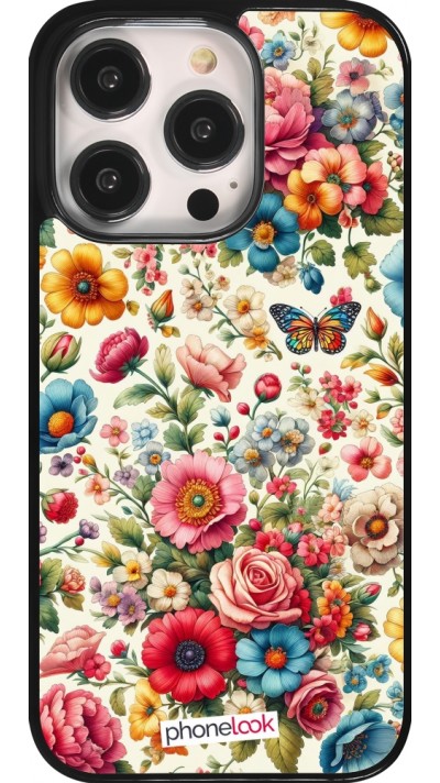 iPhone 14 Pro Case Hülle - Spring 25 fruehling bluetend