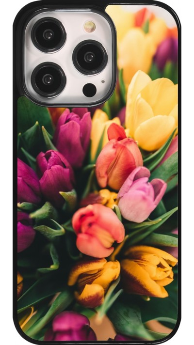 Coque iPhone 14 Pro - Bouquet of tulips 2026