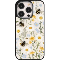Coque iPhone 14 Pro - Pattern bees 2026