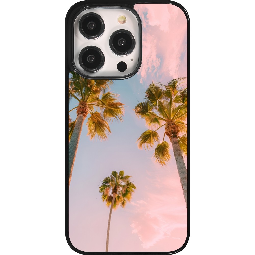 iPhone 14 Pro Case Hülle - Summer 2025 Palmiers