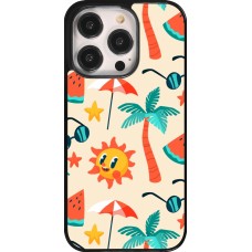 iPhone 14 Pro Case Hülle - Summer 2025 Pattern soleil