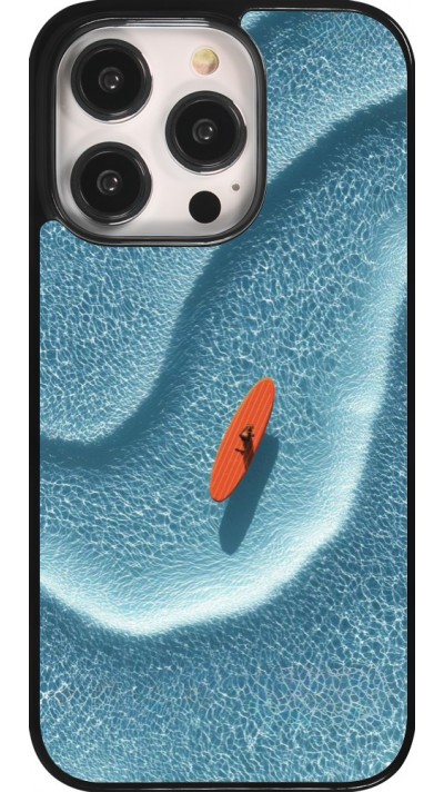 Coque iPhone 14 Pro - Orange surf Summer 2026