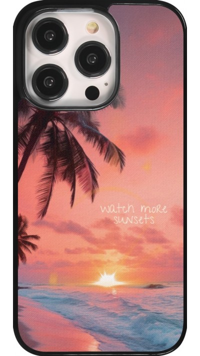 Coque iPhone 14 Pro - Watch more sunsets Summer 2026