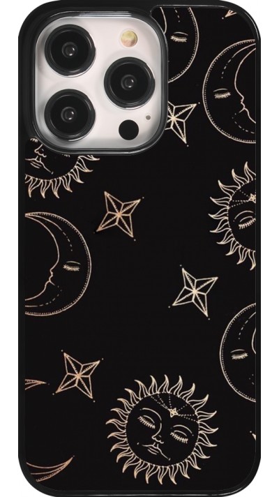 Coque iPhone 14 Pro - Suns and Moons