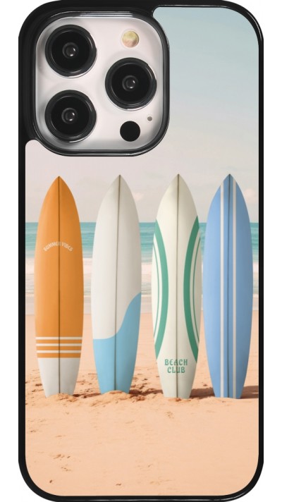 Coque iPhone 14 Pro - Summer surfboard 2025