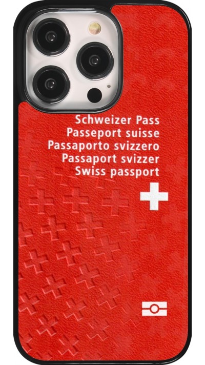 Coque iPhone 14 Pro - Swiss Passport