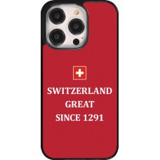 Coque iPhone 14 Pro - Switzerland Great Since 1291