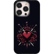 Coque iPhone 14 Pro - Valentine 2024 gothic love