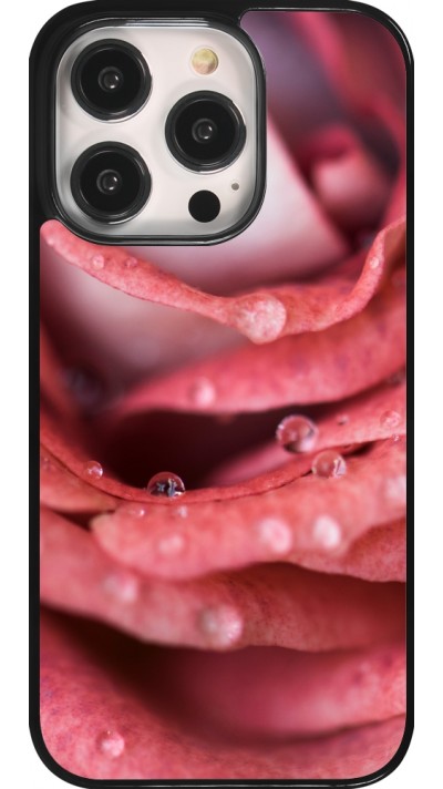 Coque iPhone 14 Pro - Valentine 2023 wet petals