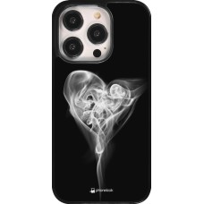 Coque iPhone 14 Pro - Valentine 2022 Black Smoke