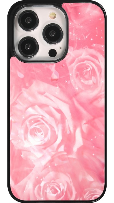Coque iPhone 14 Pro - Valentine 2023 bouquet de roses