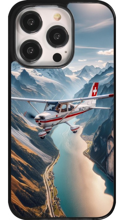 iPhone 14 Pro Case Hülle - Schweizer Alpenflug