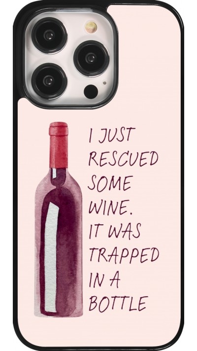 iPhone 14 Pro Case Hülle - I just rescued some wine