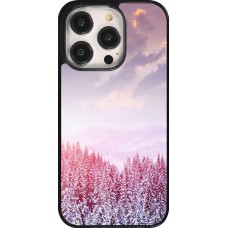 Coque iPhone 14 Pro - Winter 22 Pink Forest